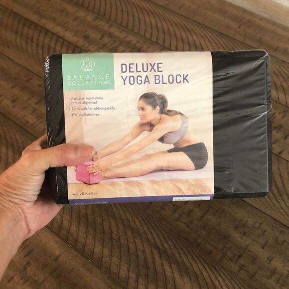 Deluxe Yoga 🧘🏼♀️ Block to maintain proper alignment! 4” X 6” X 9” - Picture 16 of 17
